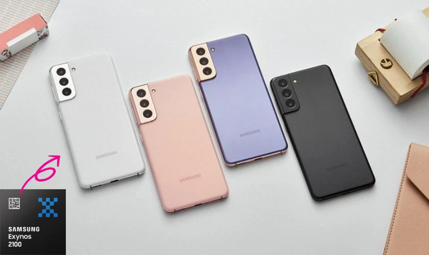 Các dòng điện thoại trang bị chip Exynos 2100 vs Snapdragon 865